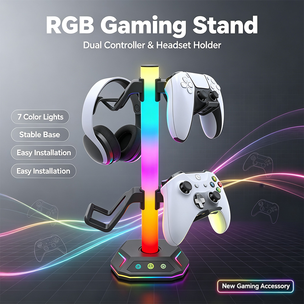 Desk Setup Ps5 - For Playstation5 Controller Holder Earphone Hanger