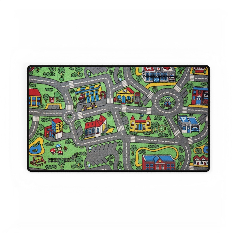 Desk Setup For Office - Magic on The Streets Playmat Mouse