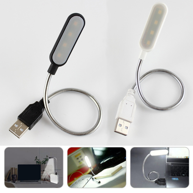 Mini 4 LED Book Lamp Portable  - огляд і ціна Desk Setup Notebook