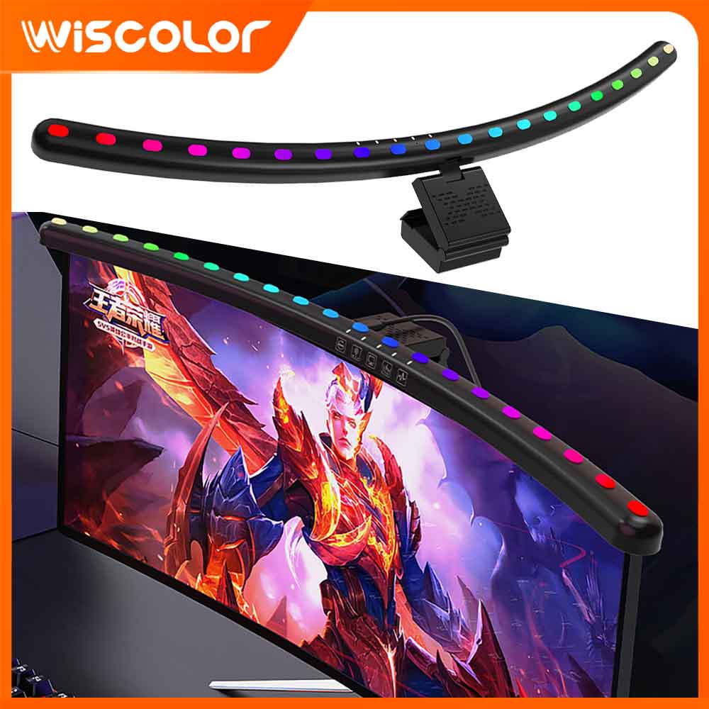 RGB Light Bar Monitor Smart Wi - огляд і ціна Desk Setup For Office