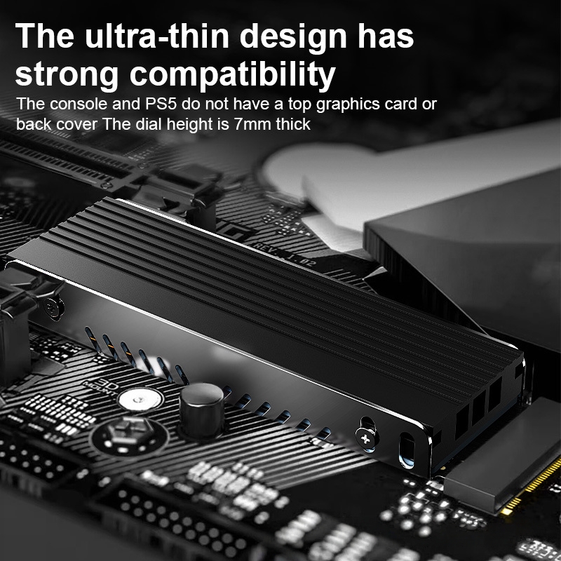 M.2 SSD Heatsink M2 2280 Solid - огляд і ціна Desk Setup Ps5