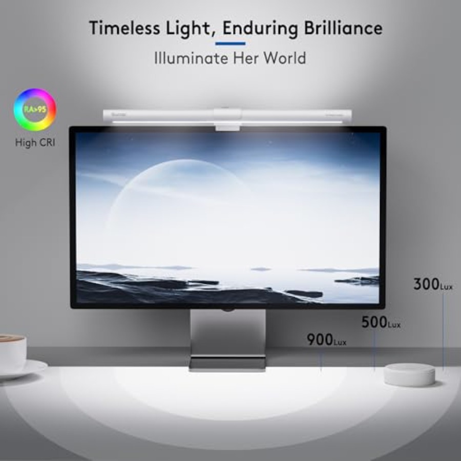 Monitor Light Bar with Remote, - огляд і ціна Desk Setup For Office