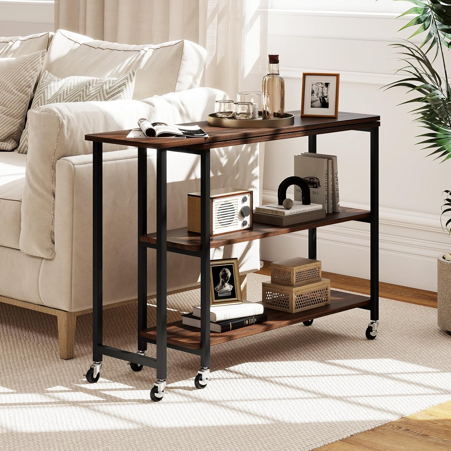 360° Rotating Side Table with  - огляд і ціна Desk Setup Notebook