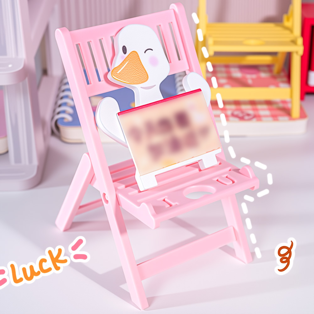 Mini Folding Chair Phone Stand - огляд і ціна Desk Setup Options