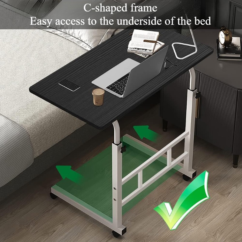 Bedside Desk with Universal Wh - огляд і ціна Desk Setup Notebook