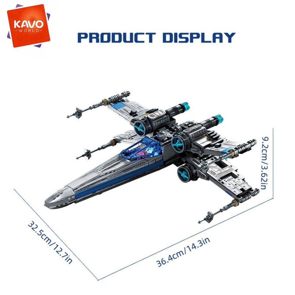 KAVOWORLD 1271pcs Sci-Fi Space - огляд і ціна Desk Setup Black And White
