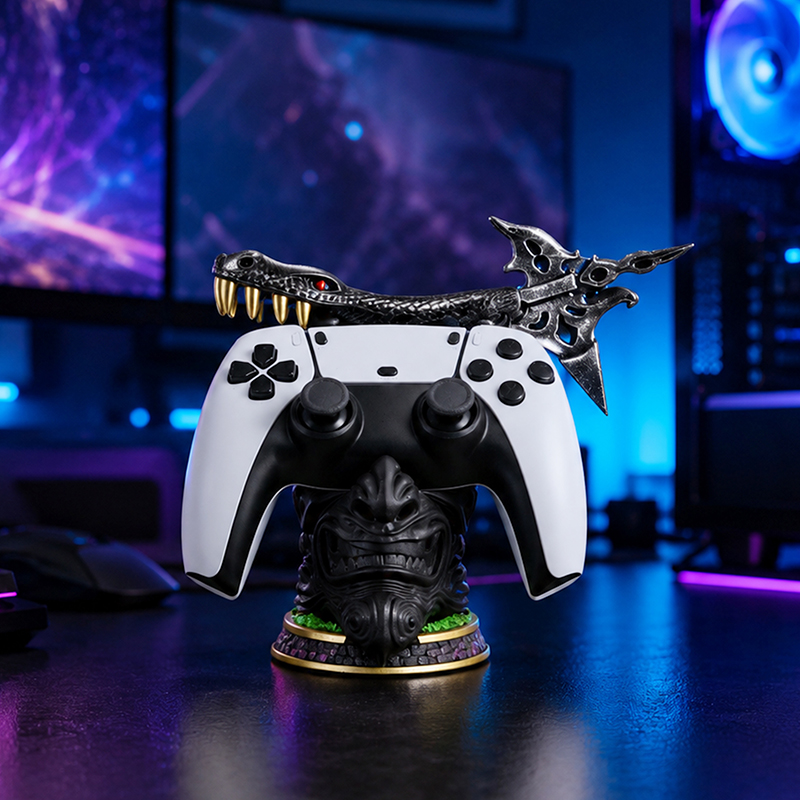 Creative Imitation Demon Resin - огляд і ціна Desk Setup Ps5