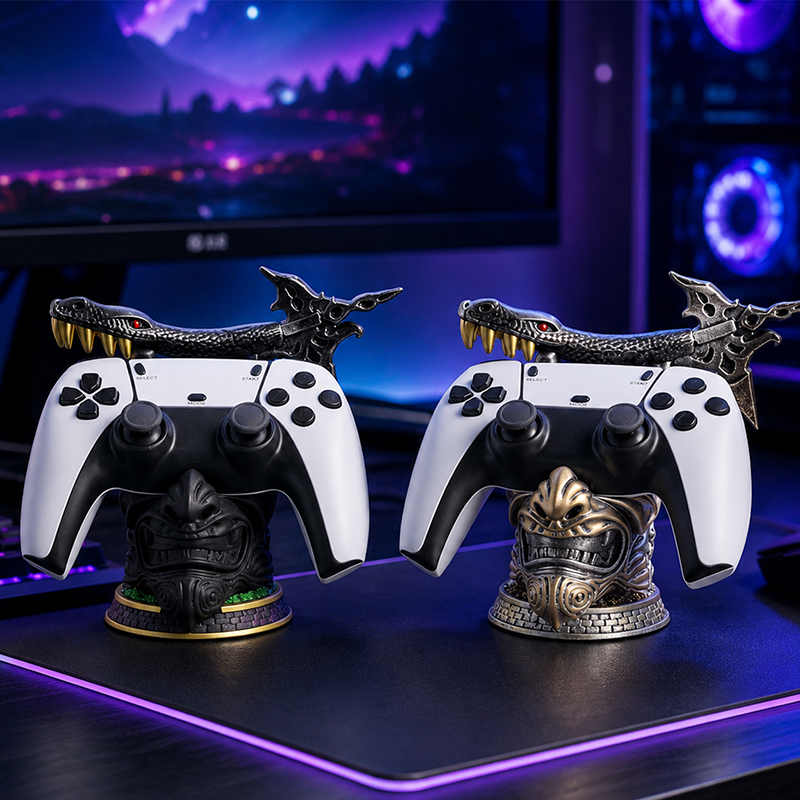 Creative Imitation Demon Resin - огляд і ціна Desk Setup Ps5
