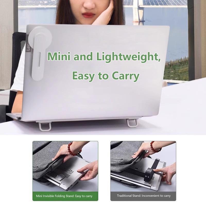 Mini Portable Laptop Stand Hol - огляд і ціна Desk Setup Notebook