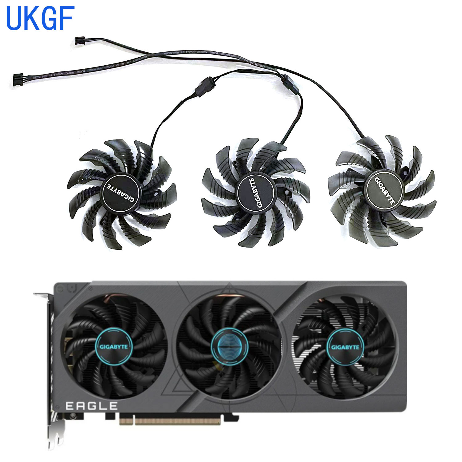 Brand New 75MM 4PIN PLD08010S1 - огляд і ціна Nvidia Vga Rtx 4060