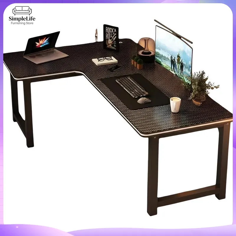 Corner Gaming Desk Computer De - огляд і ціна Dual Monitor Desk Setup