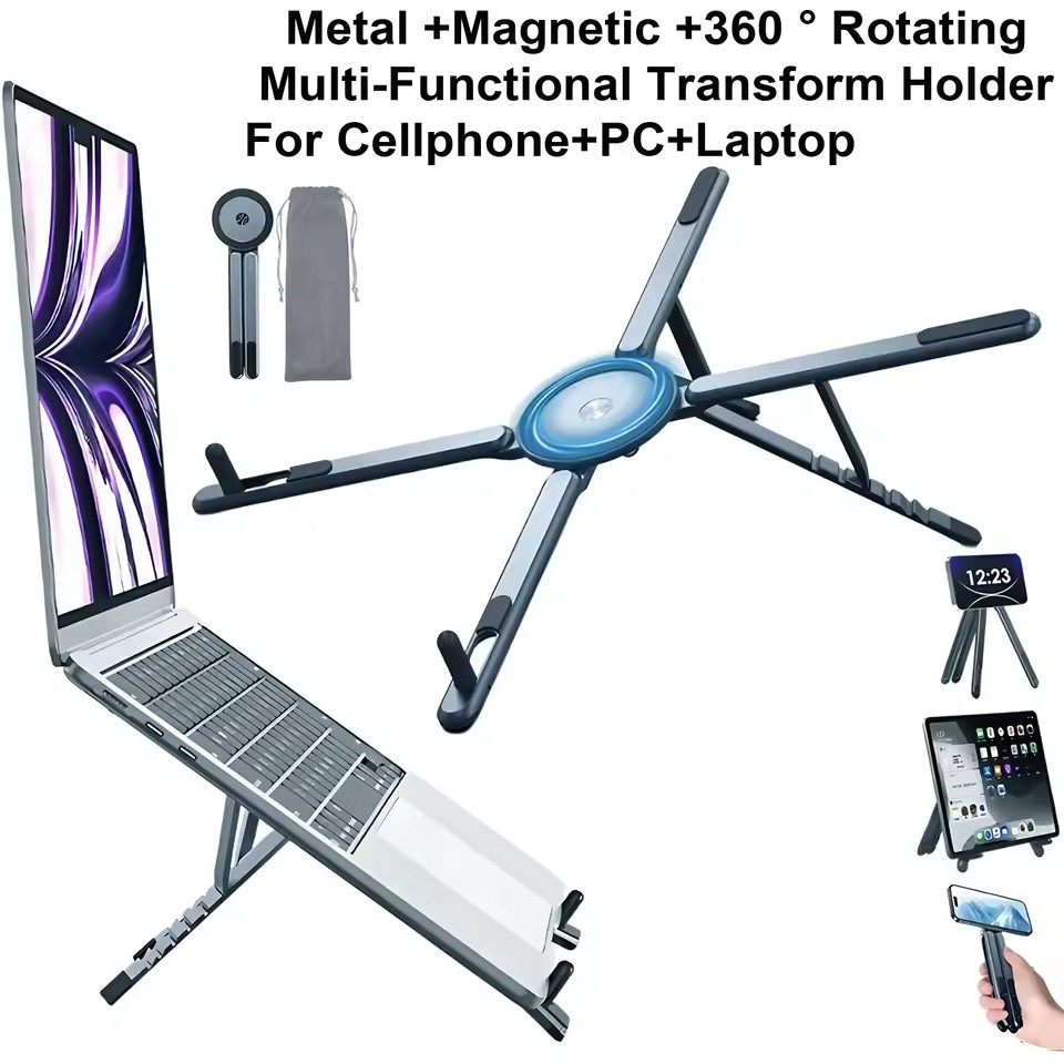 Portable Magnetic Phone Holder - огляд і ціна Desk Setup Notebook