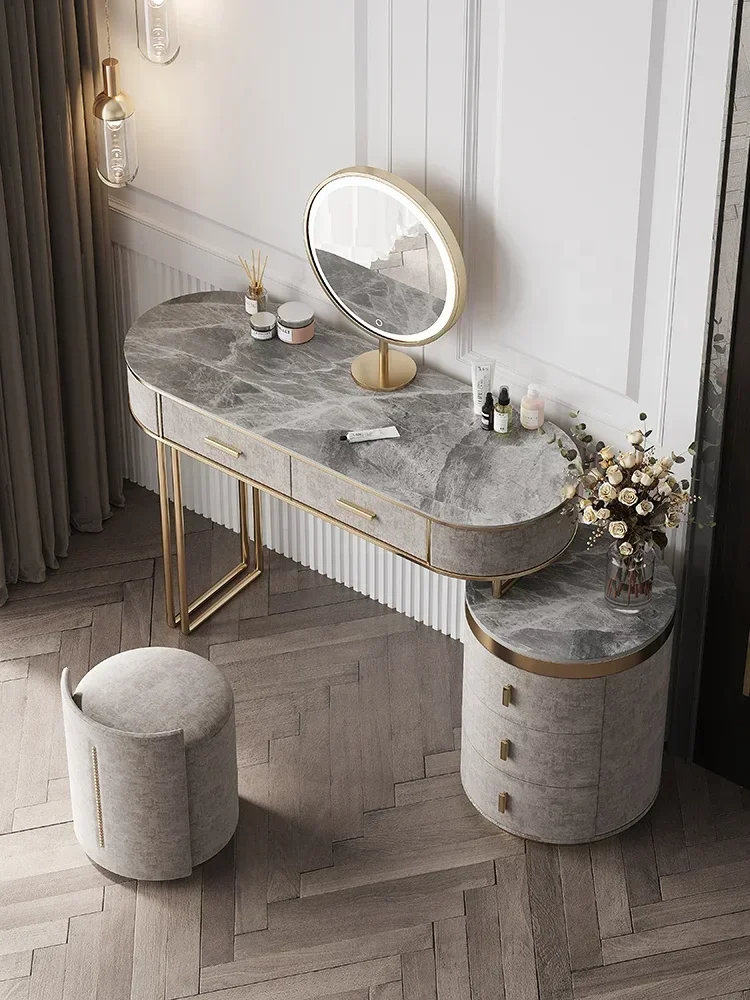 Bedroom Set European Furniture - огляд і ціна Desk Vanity Setup
