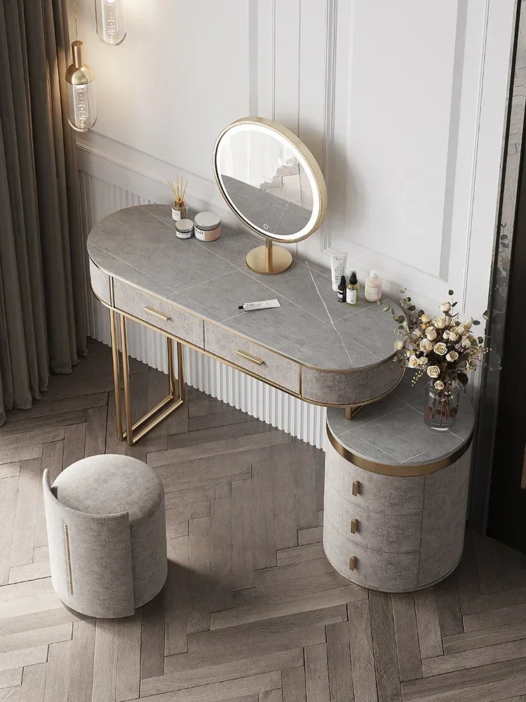 Bedroom Set European Furniture - огляд і ціна Desk Vanity Setup