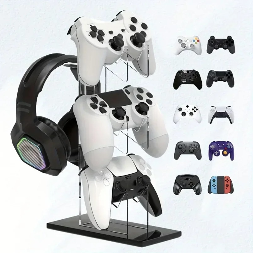 Controller Holder with Headset - огляд і ціна Desk Setup Ps5