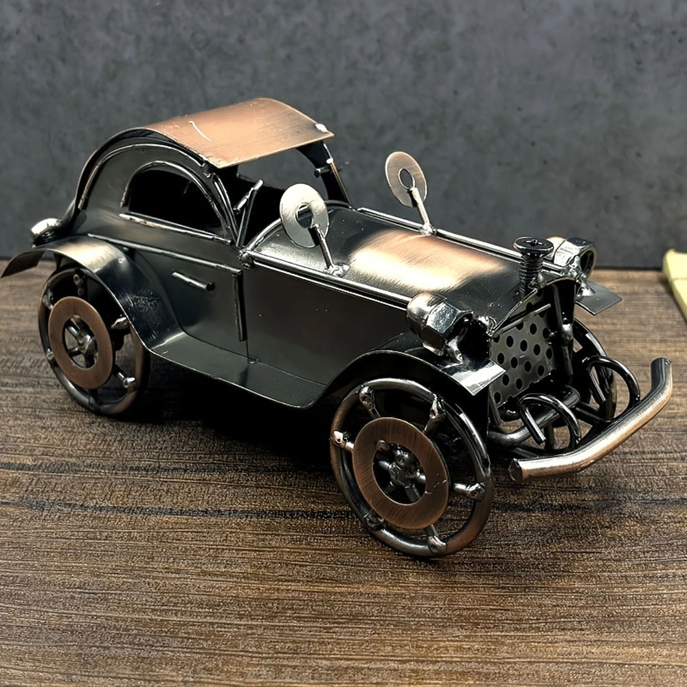 Antique Iron Car Model Ornamen - огляд і ціна Desk Setup Retro