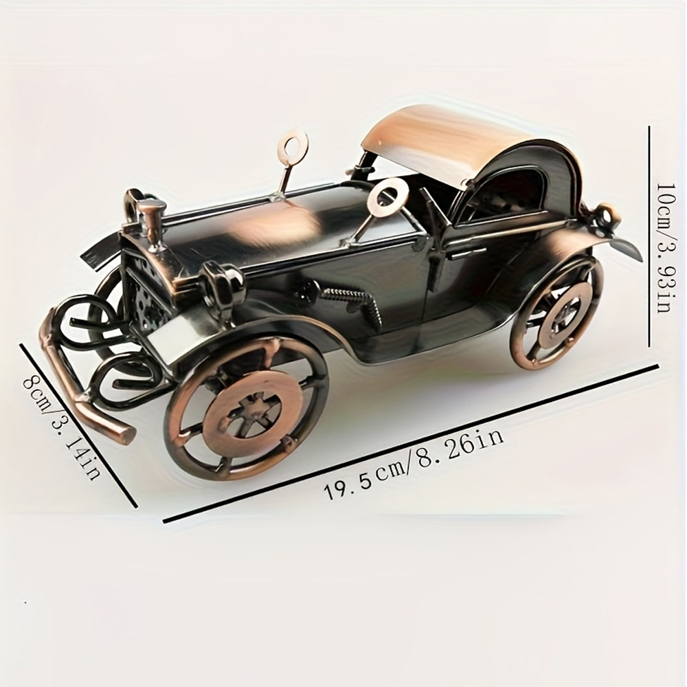 Antique Iron Car Model Ornamen - огляд і ціна Desk Setup Retro