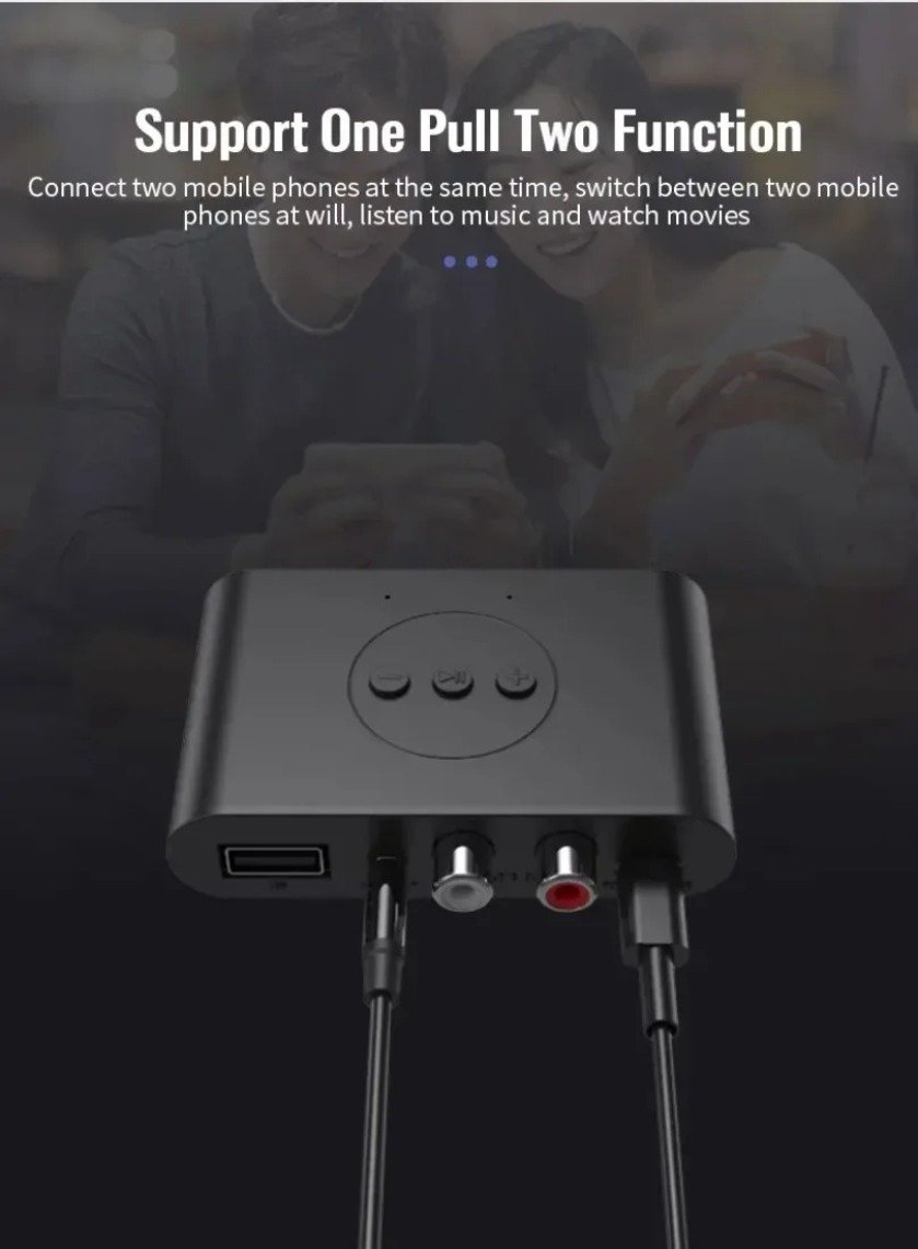 Bluetooth 5.0 Audio Transmitte - огляд і ціна Desk Setup Speakers