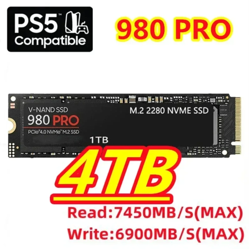 High Speed 980 PRO PCIe4.0 x4  - огляд і ціна Desk Setup Ps5