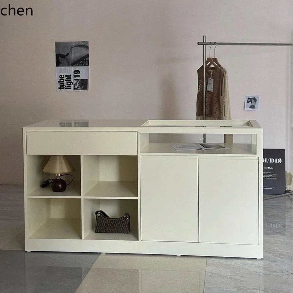 HYS Clothing Store Island Tabl - огляд і ціна Desk Setup For Office
