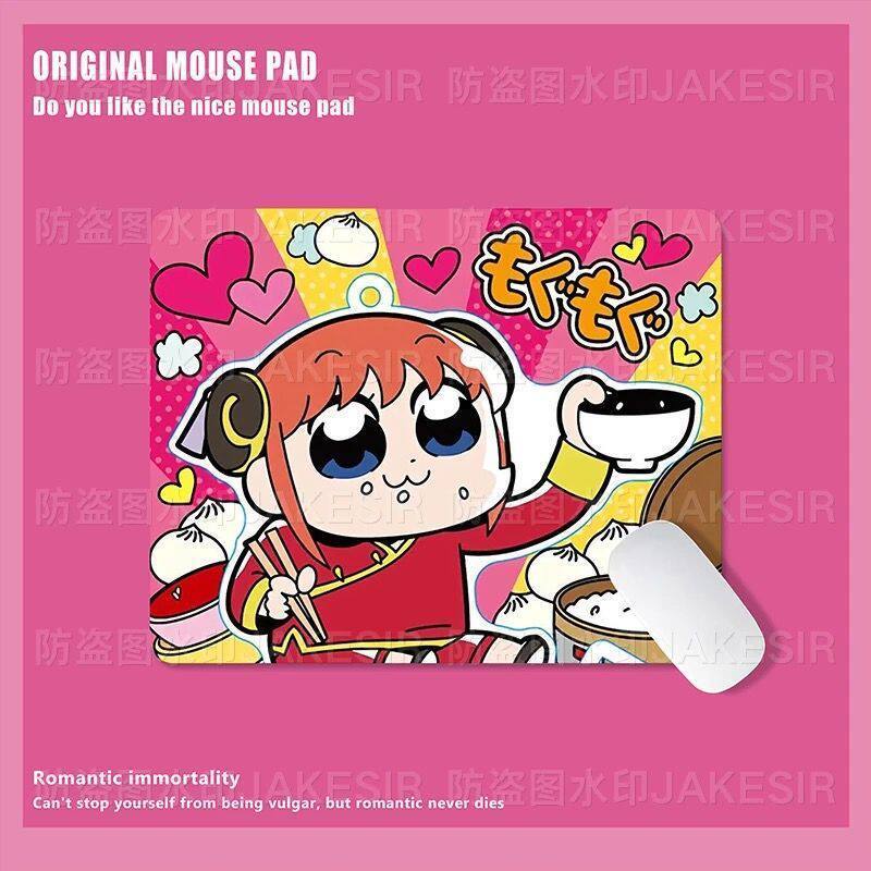 Kawaii Gintama Large Mouse Pad - огляд і ціна Desk Setup Notebook