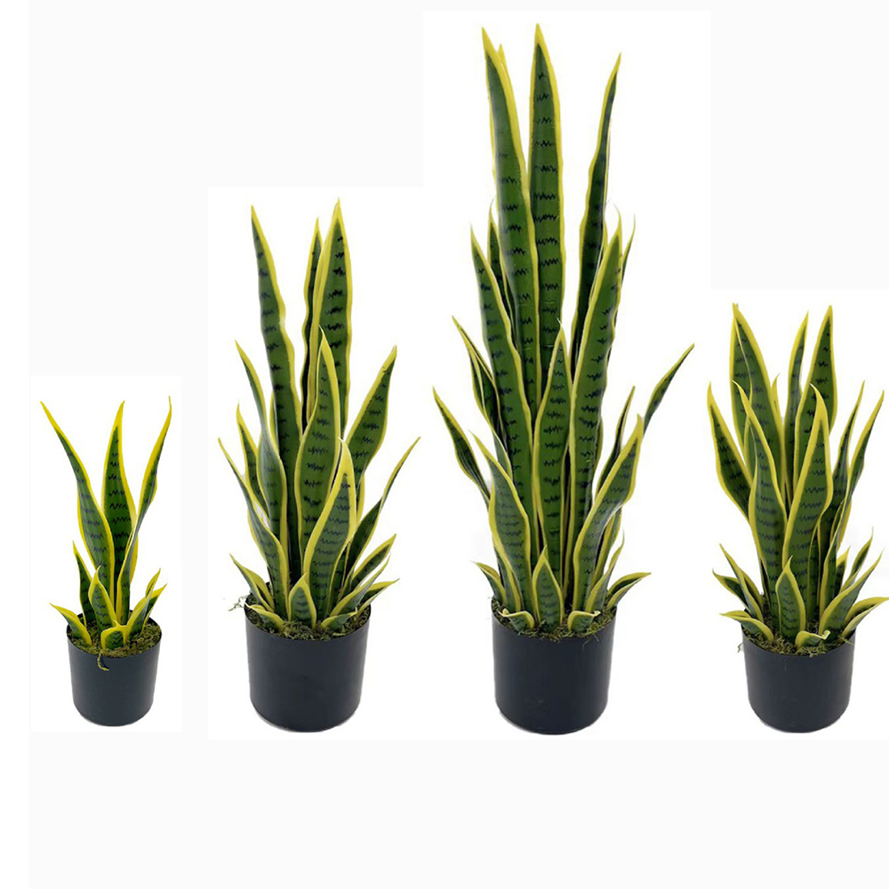40-100cm Artificial Sansevieri - огляд і ціна Desk Setup Plants