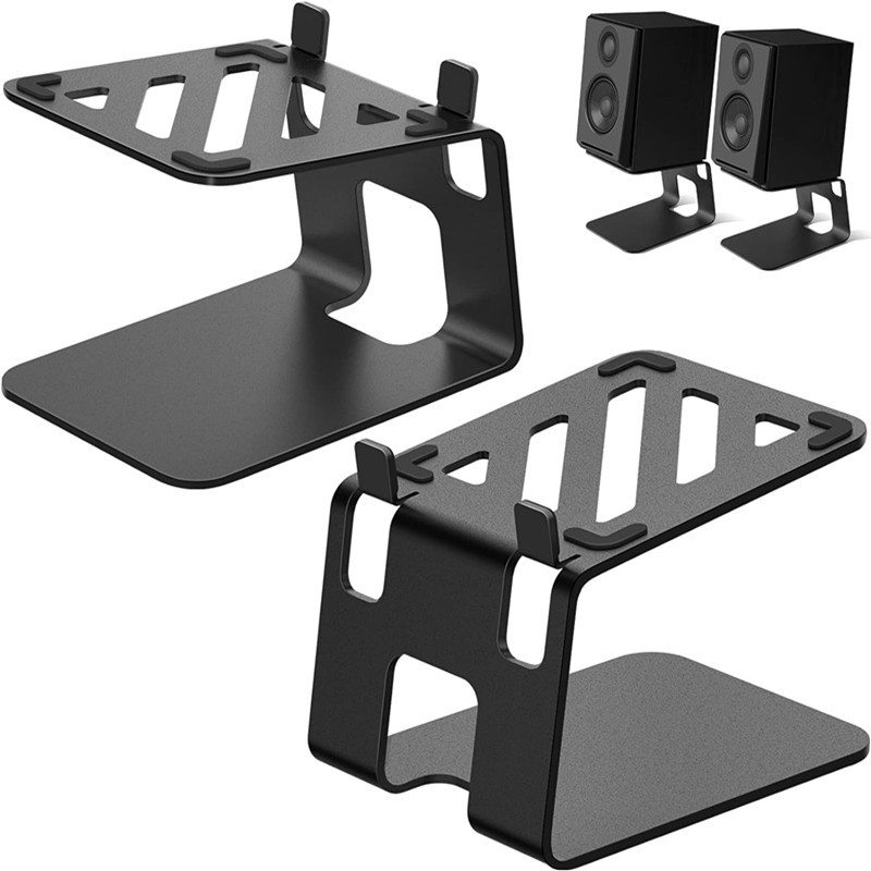 2pcs lot Desktop Speaker Stand - огляд і ціна Desk Setup Speakers