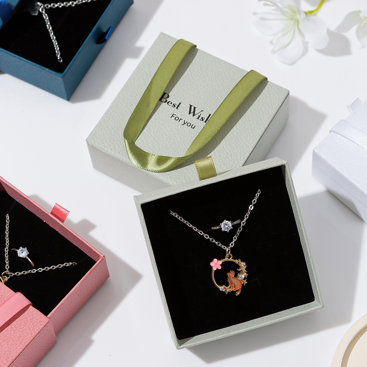 Handheld Jewelry Box Paper Pul - огляд і ціна Ring Binder Box