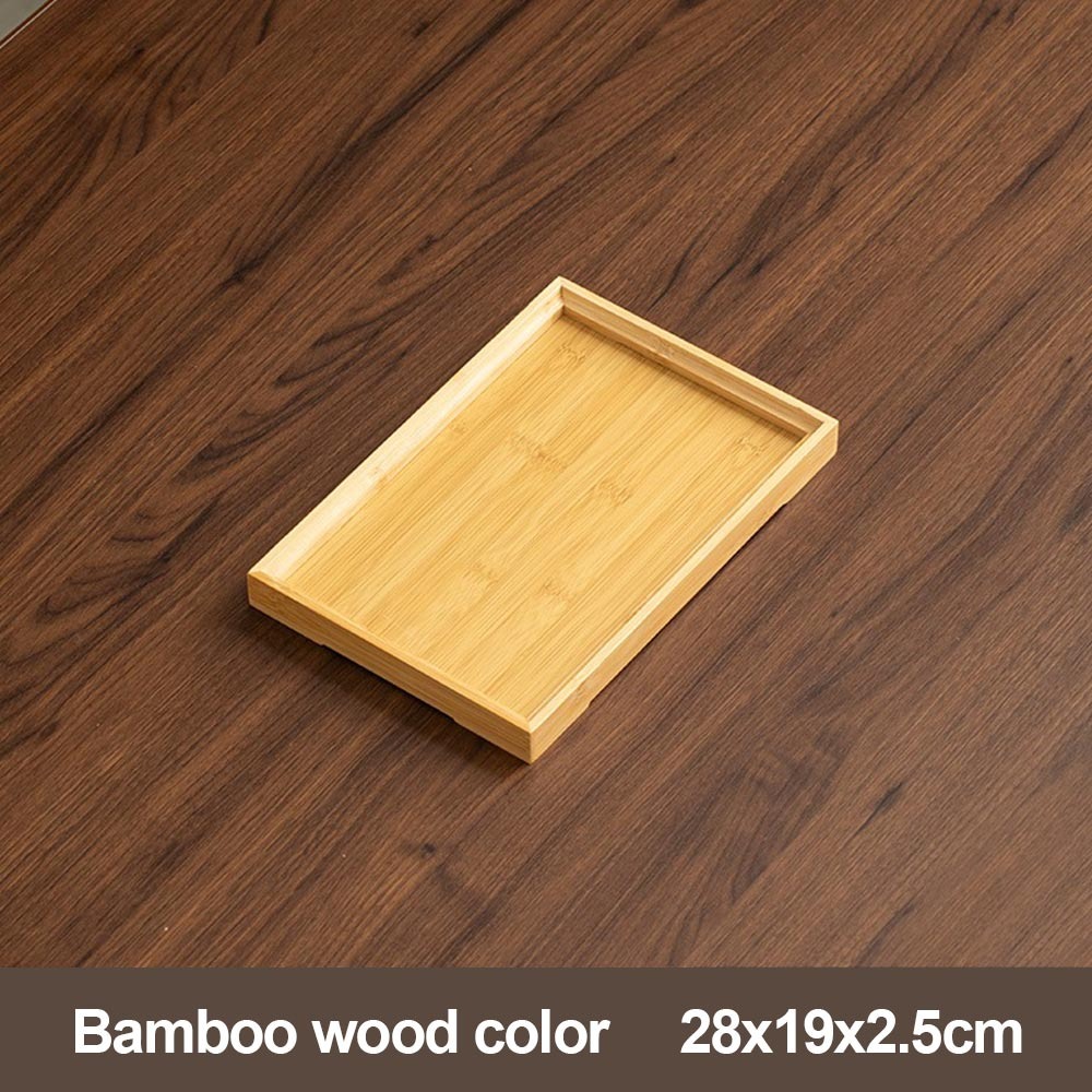 Decorate Tray Natural Bamboo B - огляд і ціна Desk Setup Retro