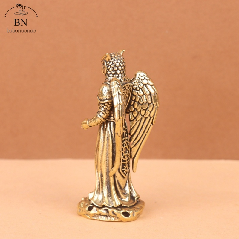 Retro Brass Owl Knight Prophet - огляд і ціна Desk Setup Retro