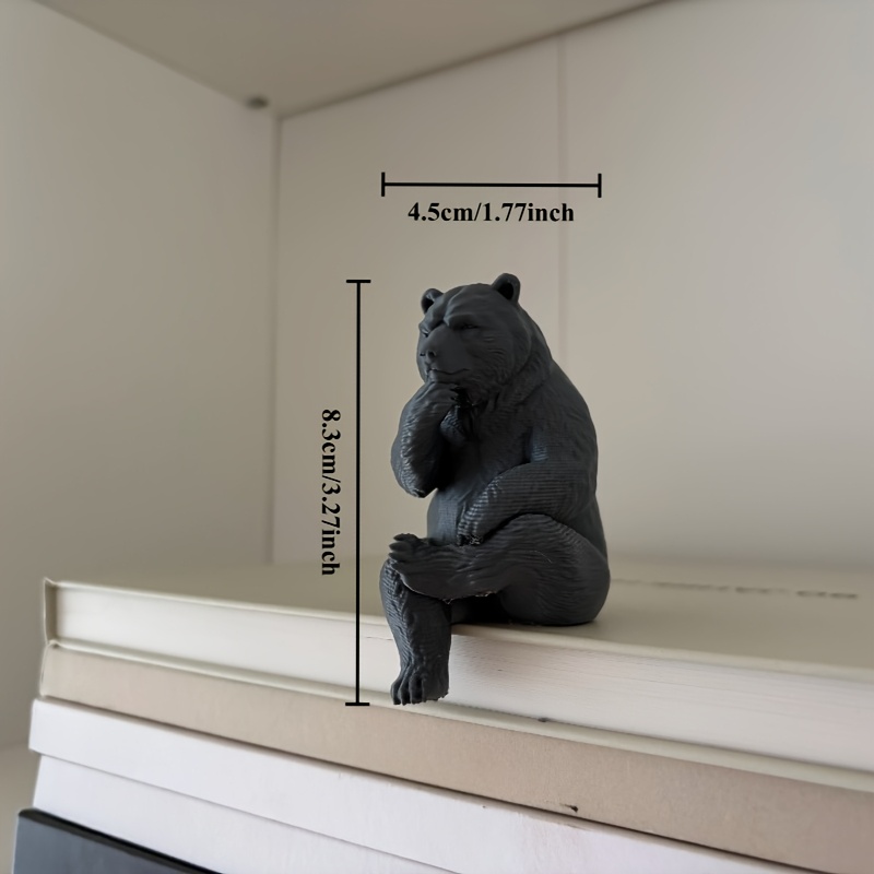 Thinking Bear Edge Sitter Figu - огляд і ціна Desk Setup Retro