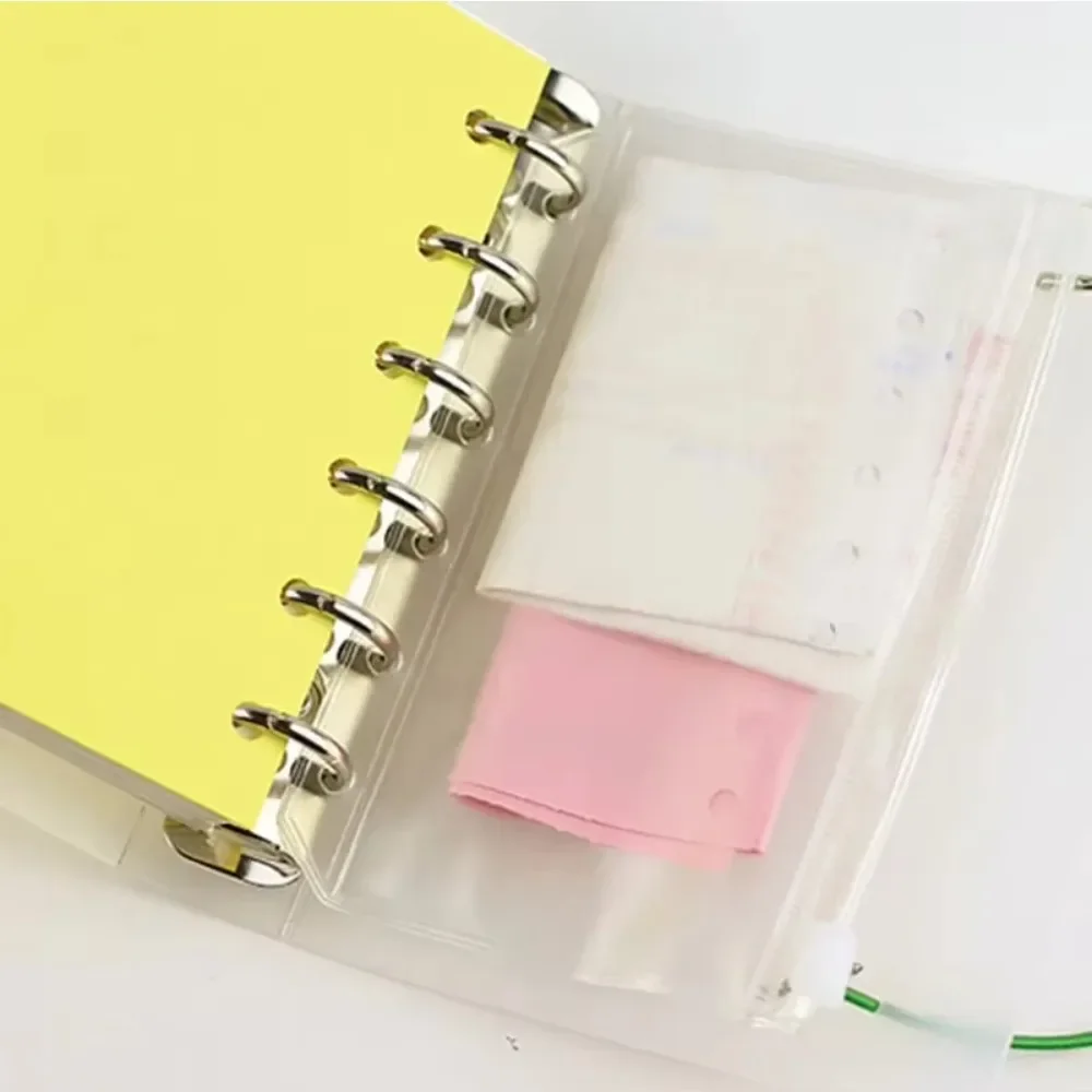 10Pcs  A5 A6 A7 Binder Pocket  - огляд і ціна Ring Binder Box