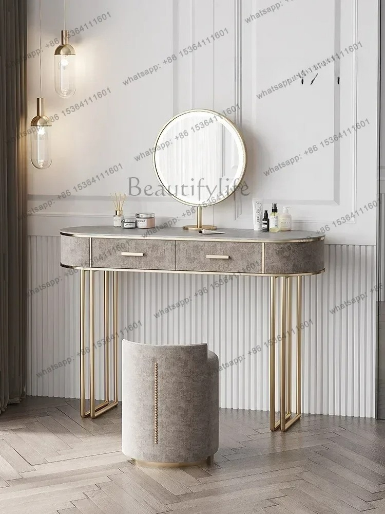 Bedroom Set European Furniture - огляд і ціна Desk Vanity Setup