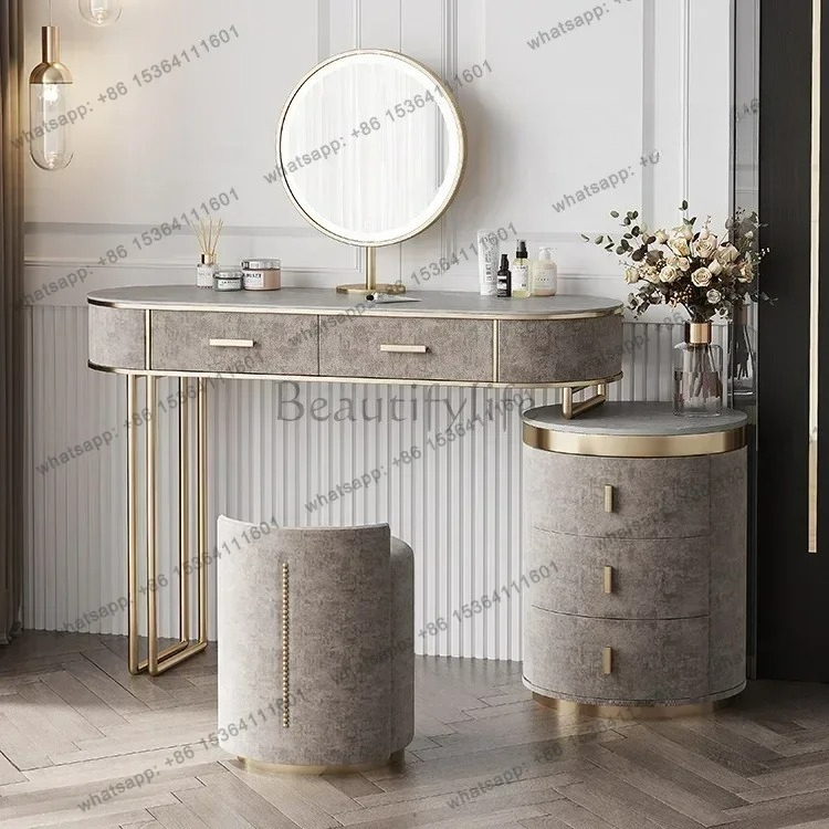 Bedroom Set European Furniture - огляд і ціна Desk Vanity Setup
