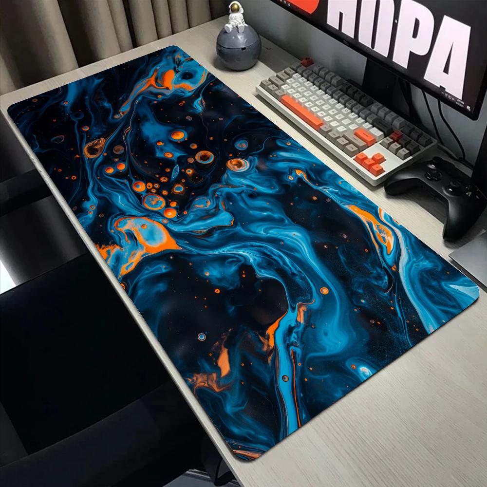 Abstract Fluid Gaming Mouse Pa - огляд і ціна Desk Setup For Office