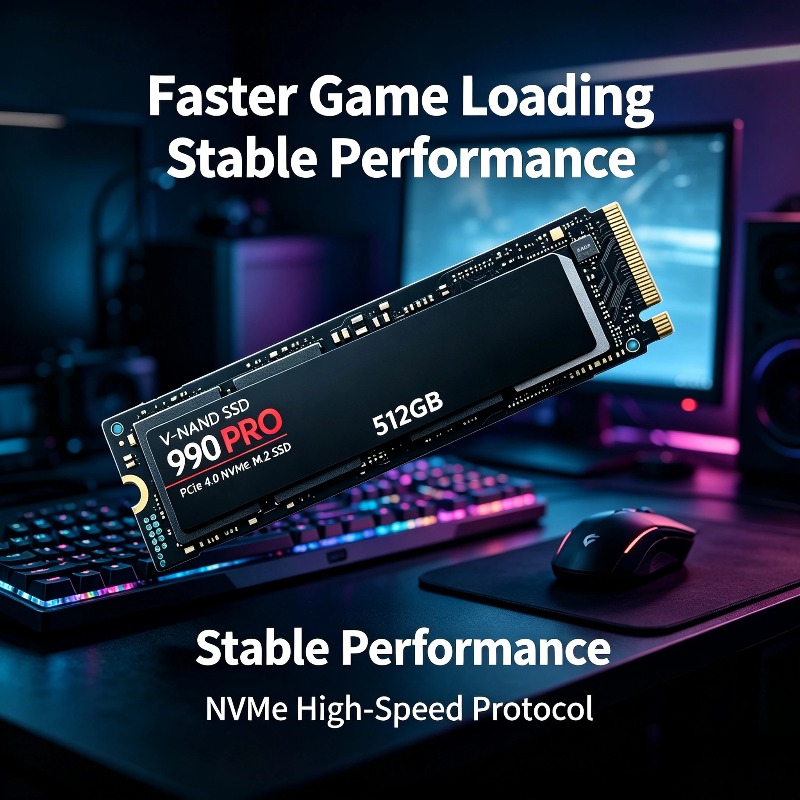 Hot Sale 990 PRO M.2 NVMe SSD  - огляд і ціна Desk Setup Ps5