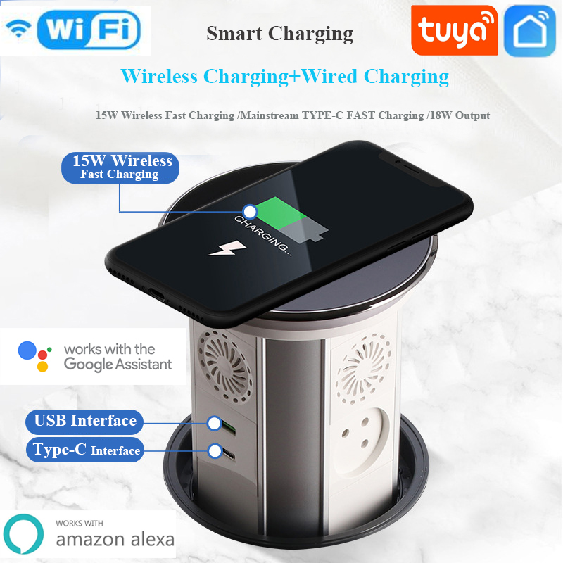 WIFI Tuya Touch Automatic Lift - огляд і ціна Desk Setup Speakers