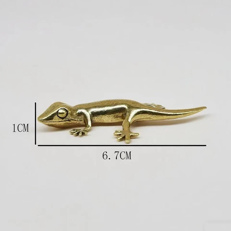 Handmade Bronze Retro Gecko Li - огляд і ціна Desk Setup Retro