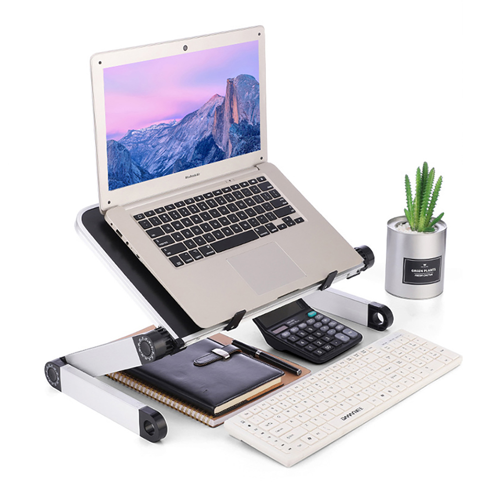 Adjustable Laptop Desk Stand P - огляд і ціна Desk Setup Notebook