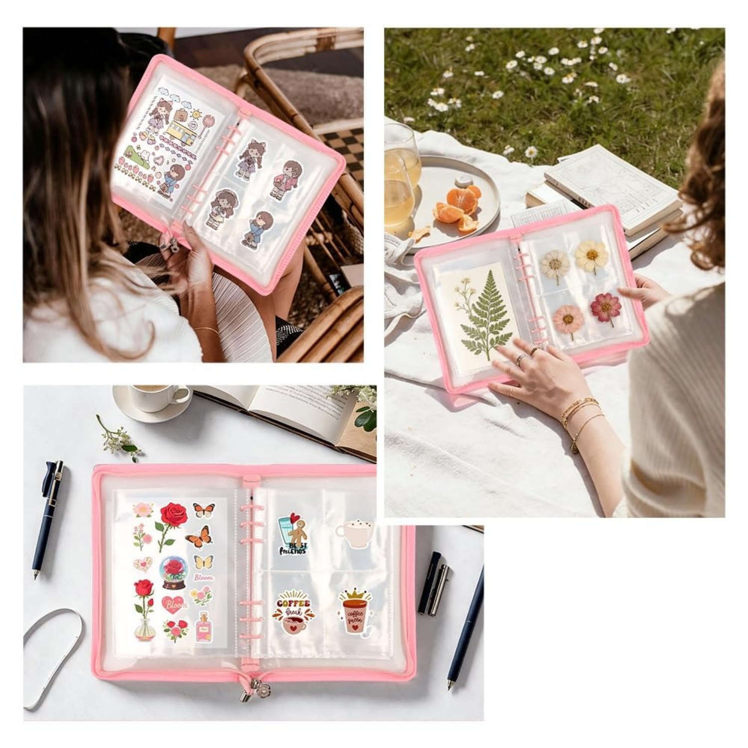 A5 Sticker Organizer Binder 6  - огляд і ціна Ring Binder Box