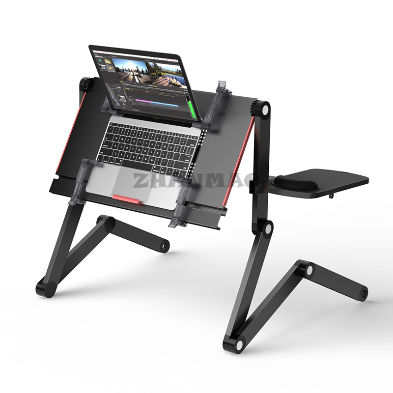 Lying Flat on The Bed, Laptop  - огляд і ціна Desk Setup Notebook