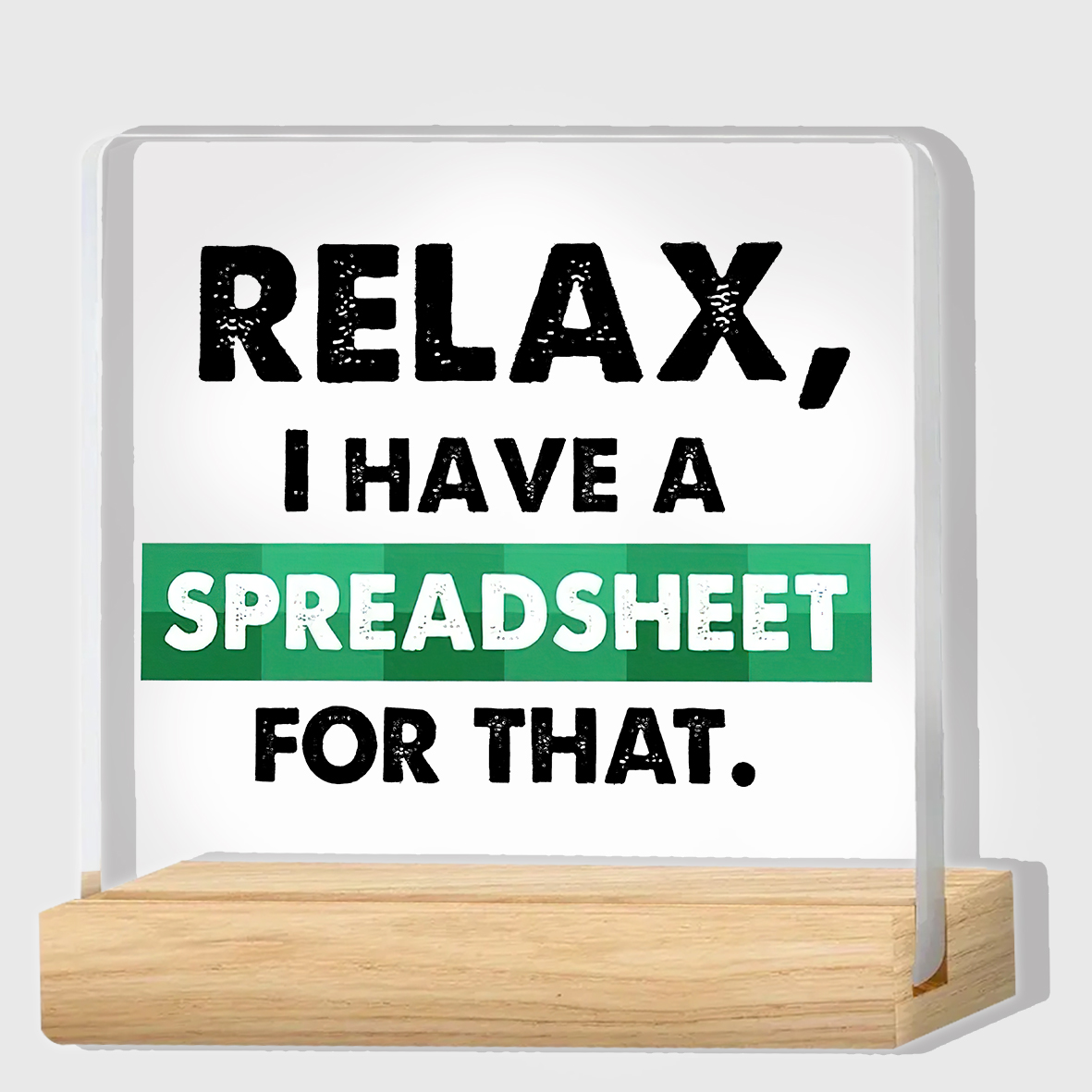 1PC Office Desk Sign - Account - огляд і ціна Desk Setup Retro