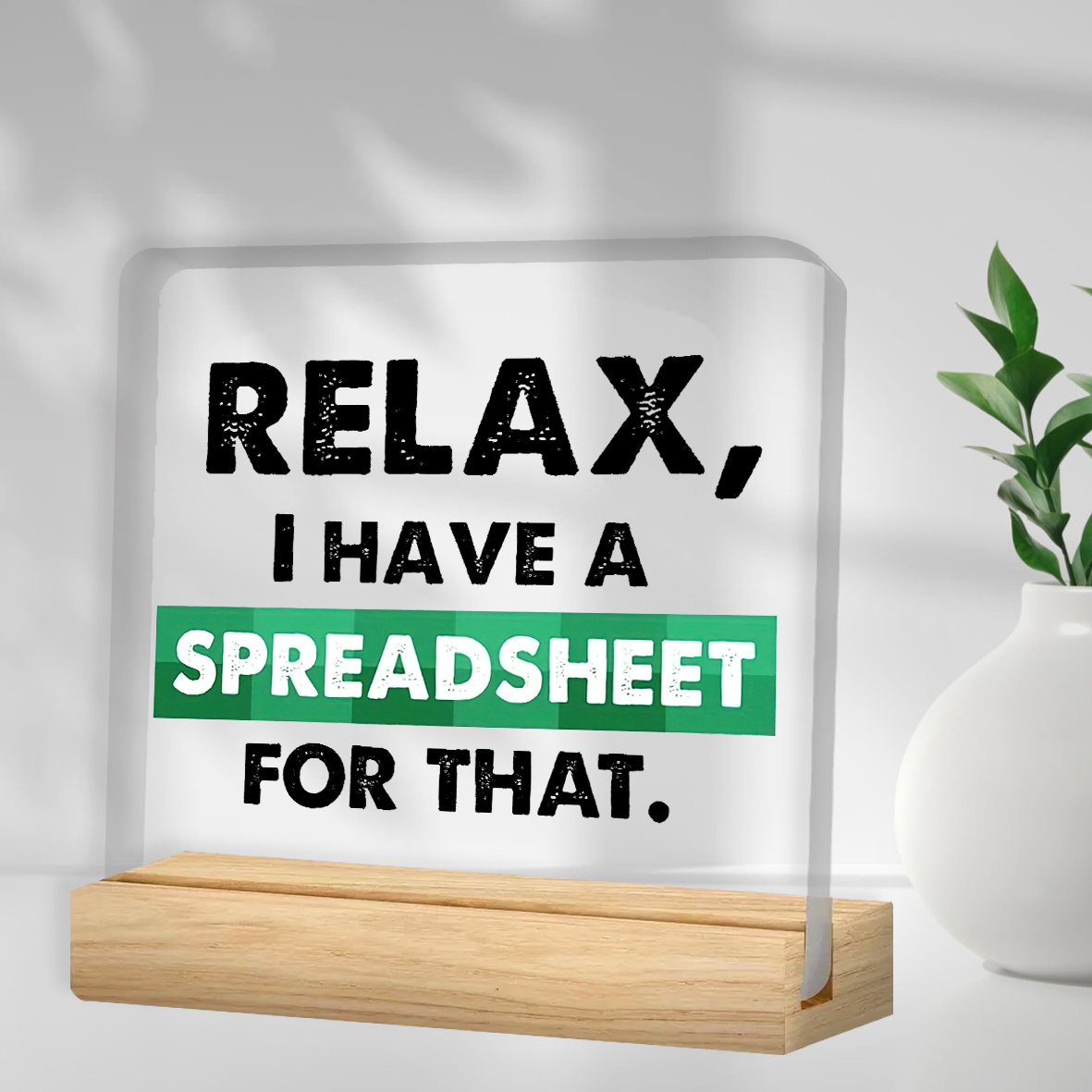 1PC Office Desk Sign - Account - огляд і ціна Desk Setup Retro